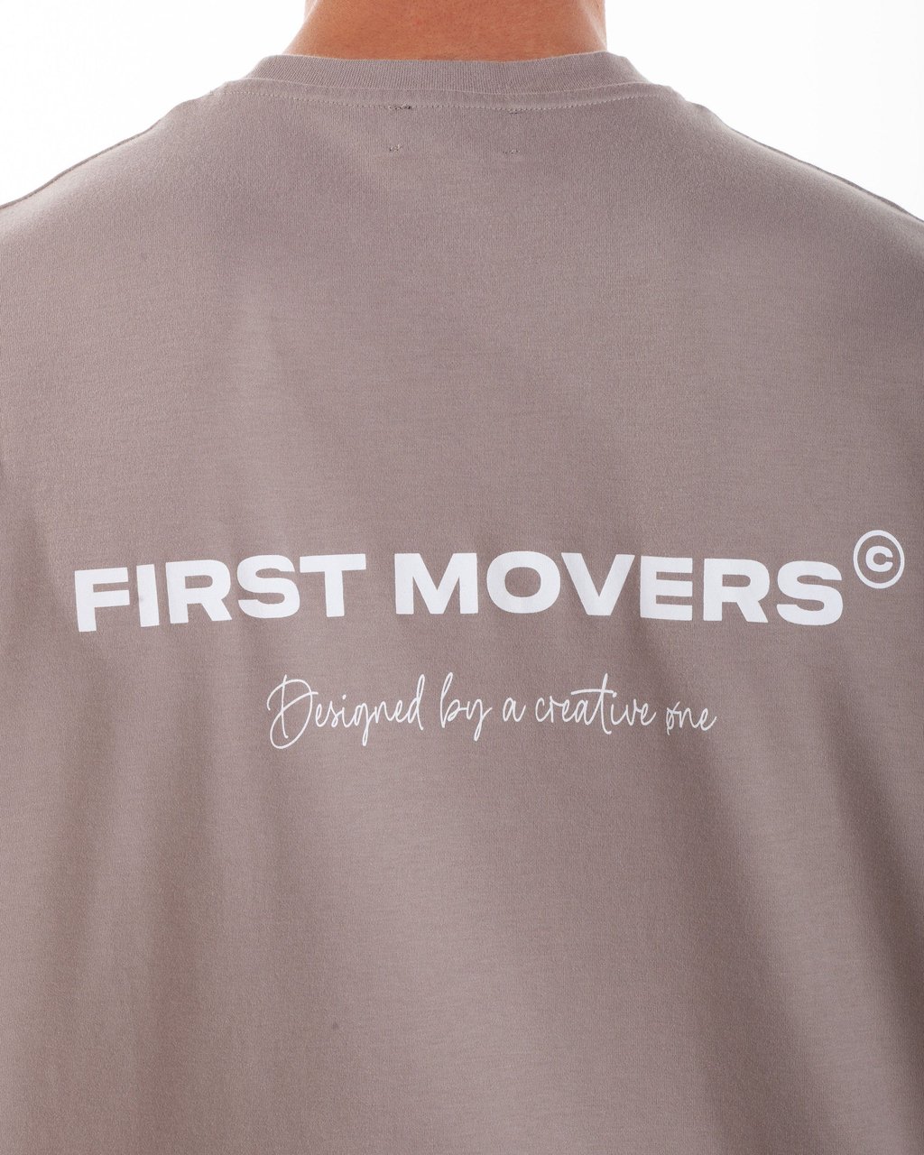 Øne First Movers T-shirt Creative Øne Sand Bruin