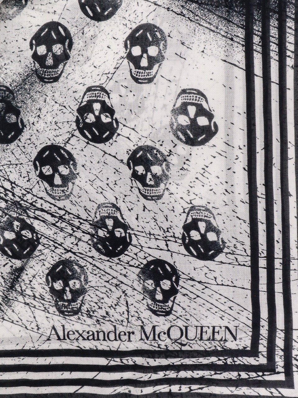 Alexander McQueen DragonFly Biker foulard Divers