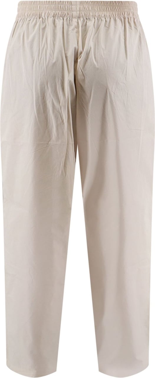 Isabel Marant Cotton and recycled fibers trouser Beige