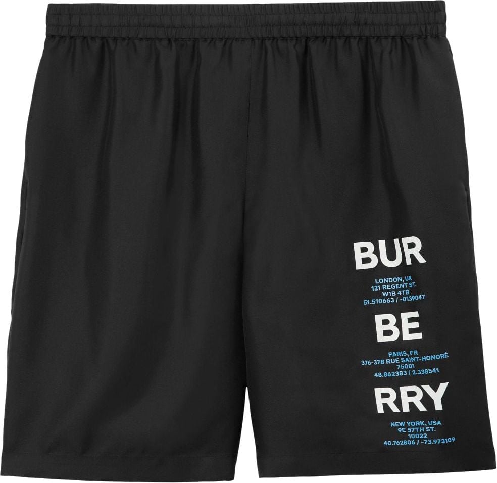 Burberry Burberry Shorts Black Zwart