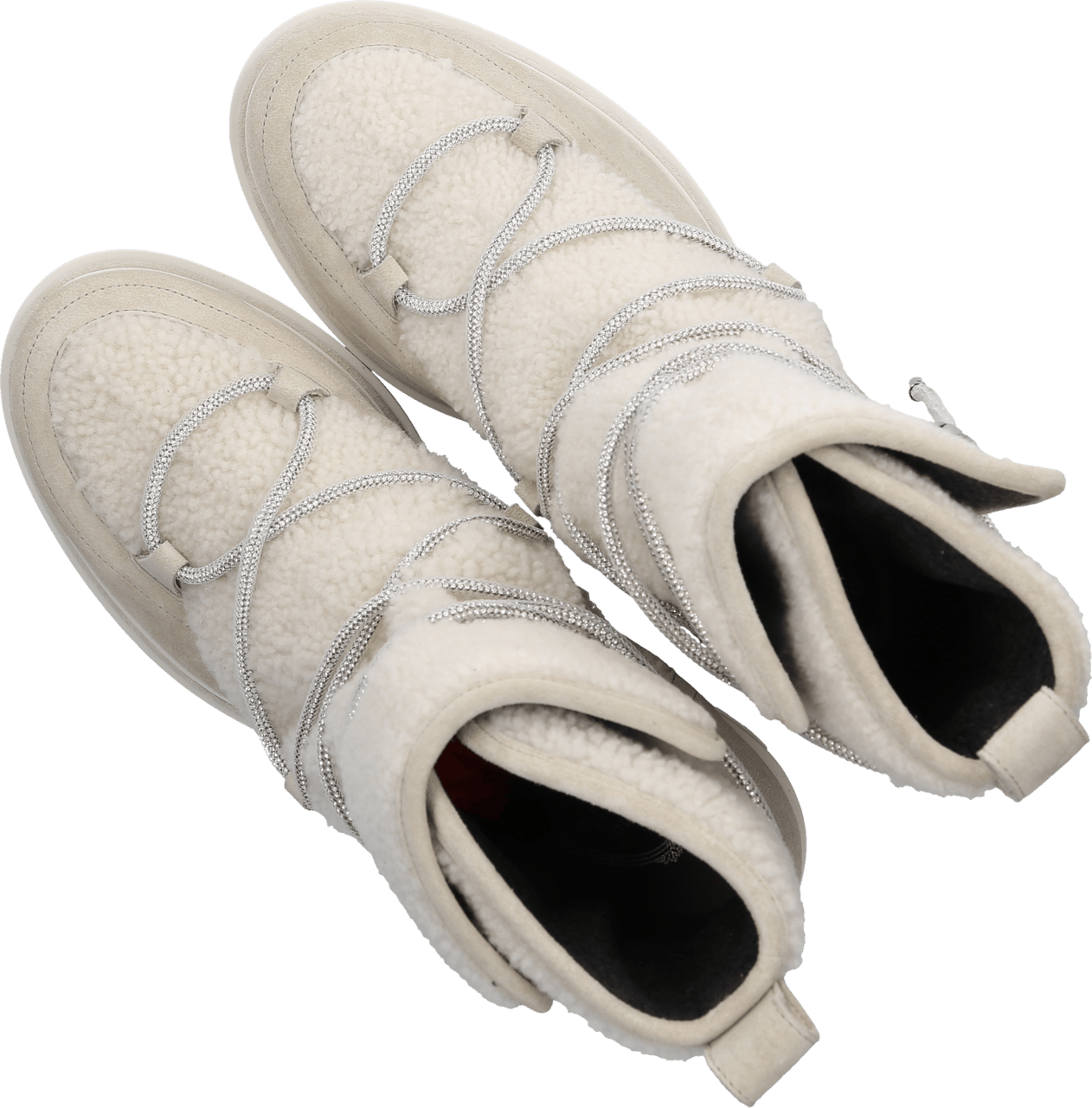 Rene Caovilla Ankle Boots Aspen Suede Taurus Beige