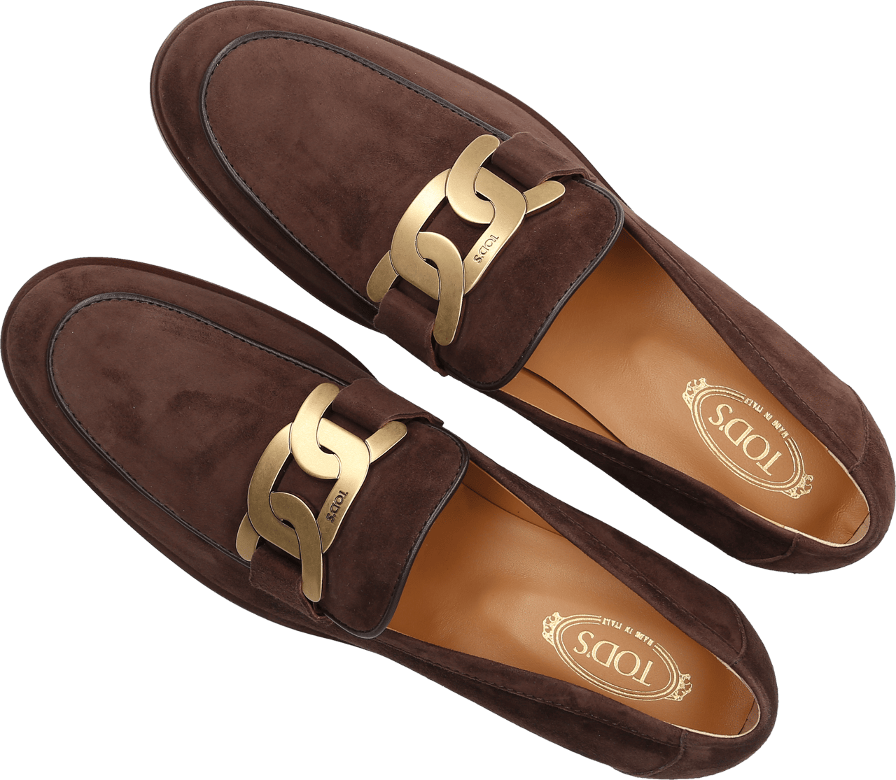Tod's Loafers Wk Suede Crema Bruin