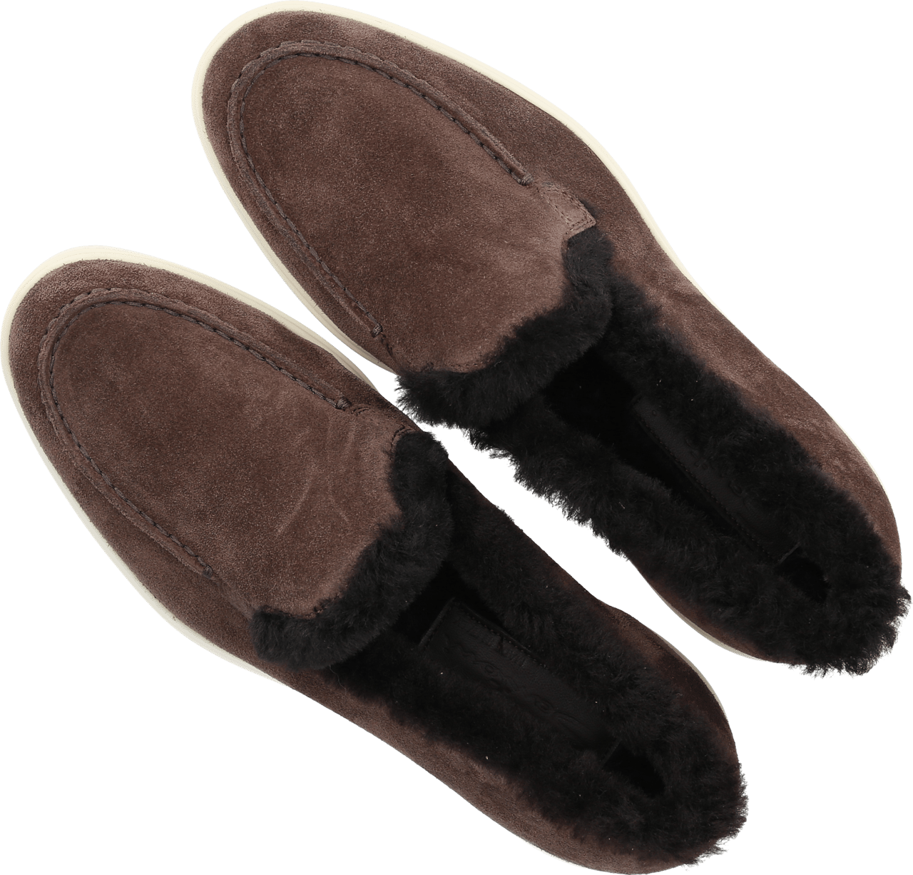 Santoni Ankle Boots Suede Lavazza Bruin