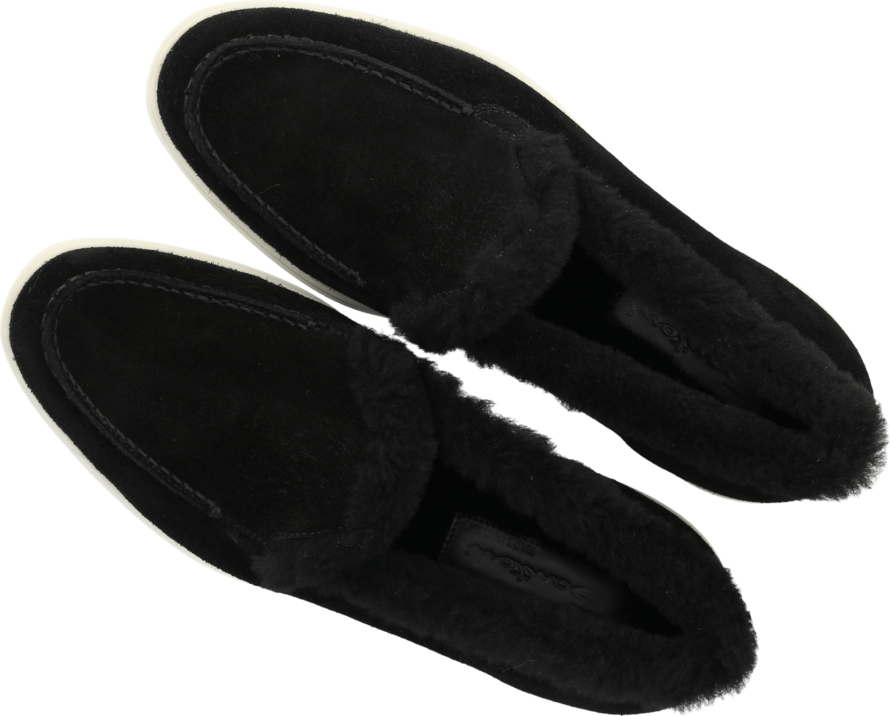 Santoni Ankle Boots Suede Lavazza Zwart