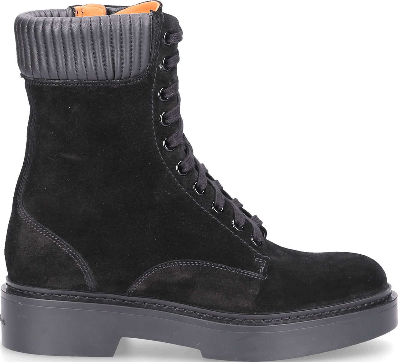 Santoni Women Ankle Boots Suede - Dundee Zwart