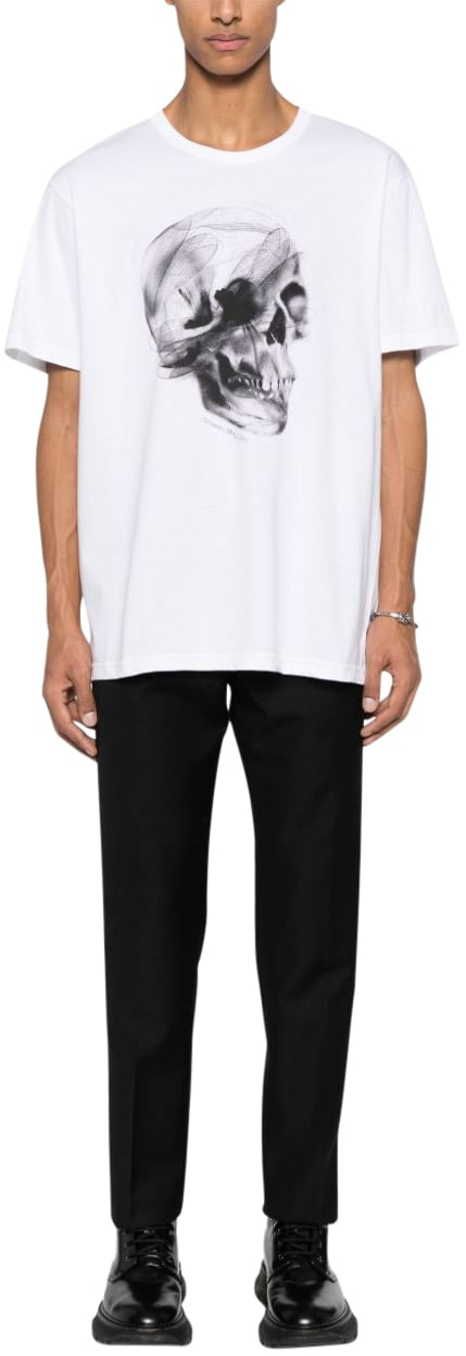 Alexander McQueen Alexander McQueen T-shirts and Polos White Wit