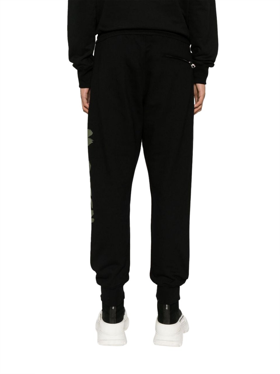 Alexander McQueen Trousers Black Zwart