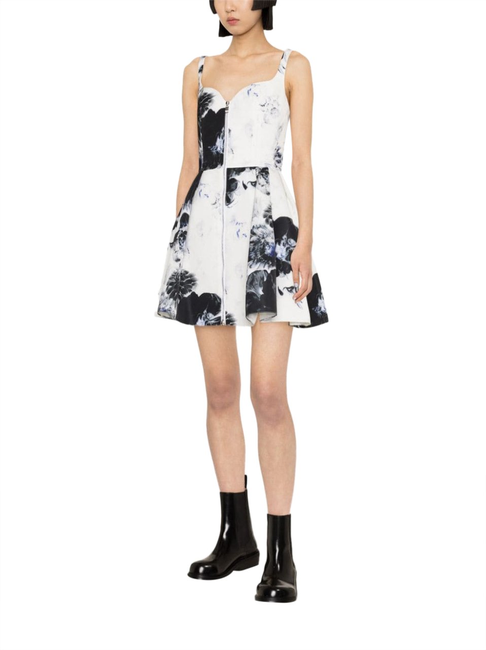 Alexander McQueen Dresses Blue Blauw