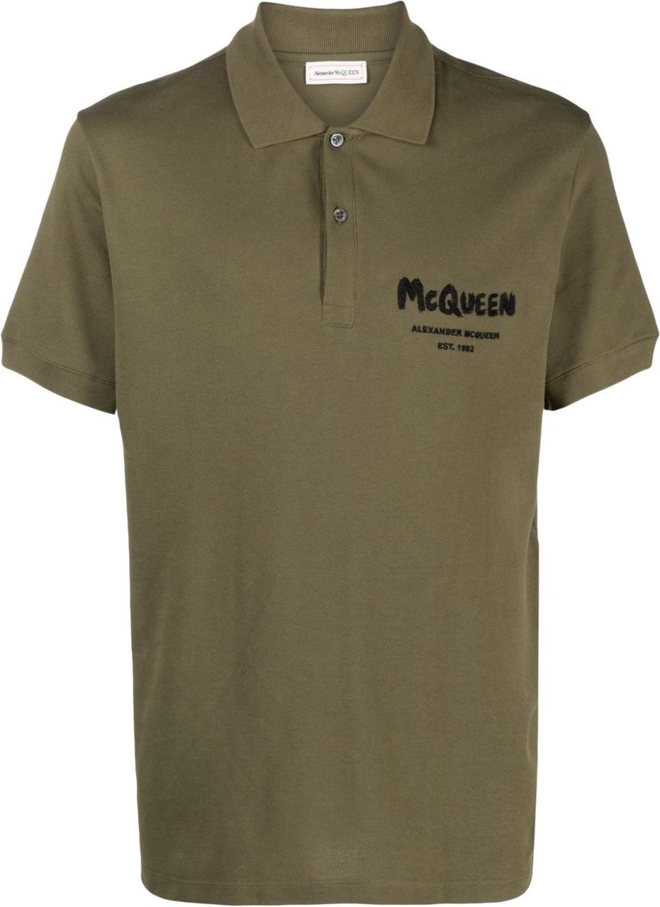 Alexander McQueen T-shirts And Polos Brown Bruin