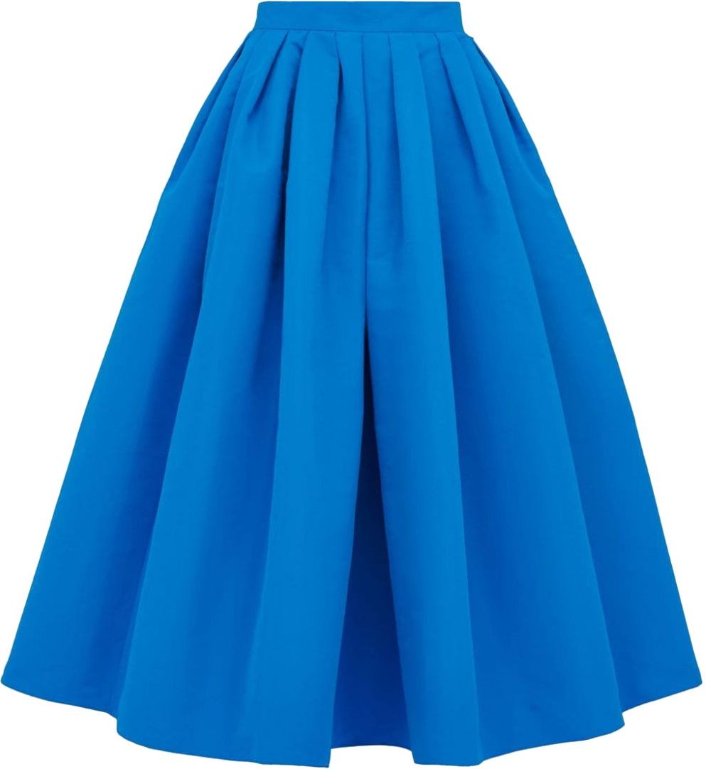 Alexander McQueen Skirts Blue Blauw