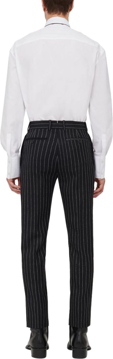 Alexander McQueen Trousers Black Zwart