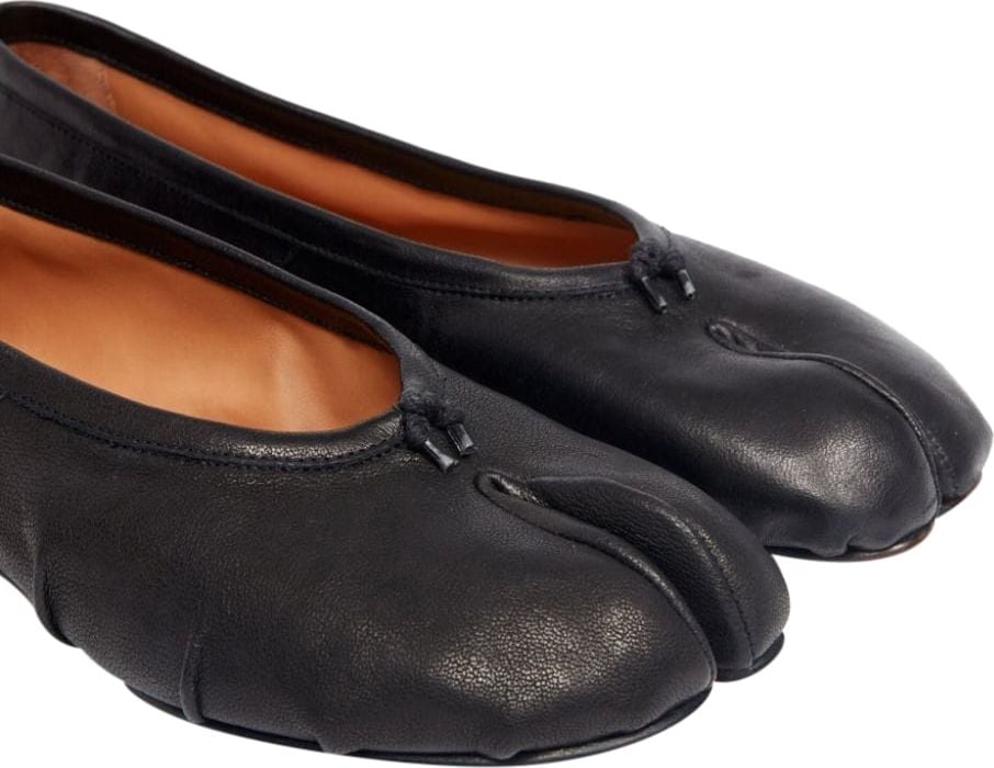 Maison Margiela Flat Shoes Black Zwart