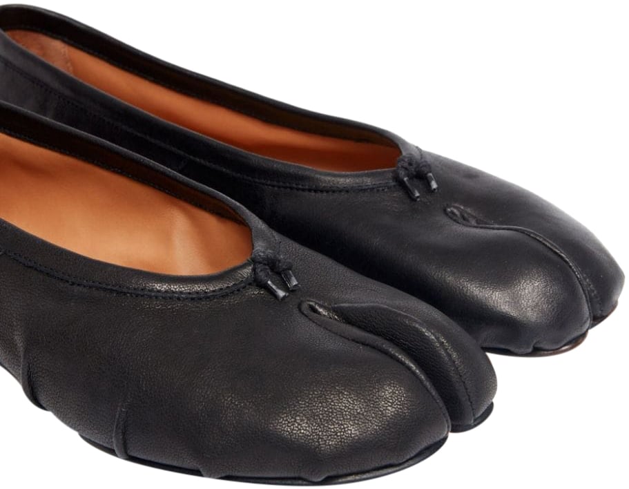 Maison Margiela Flat Shoes Black Zwart