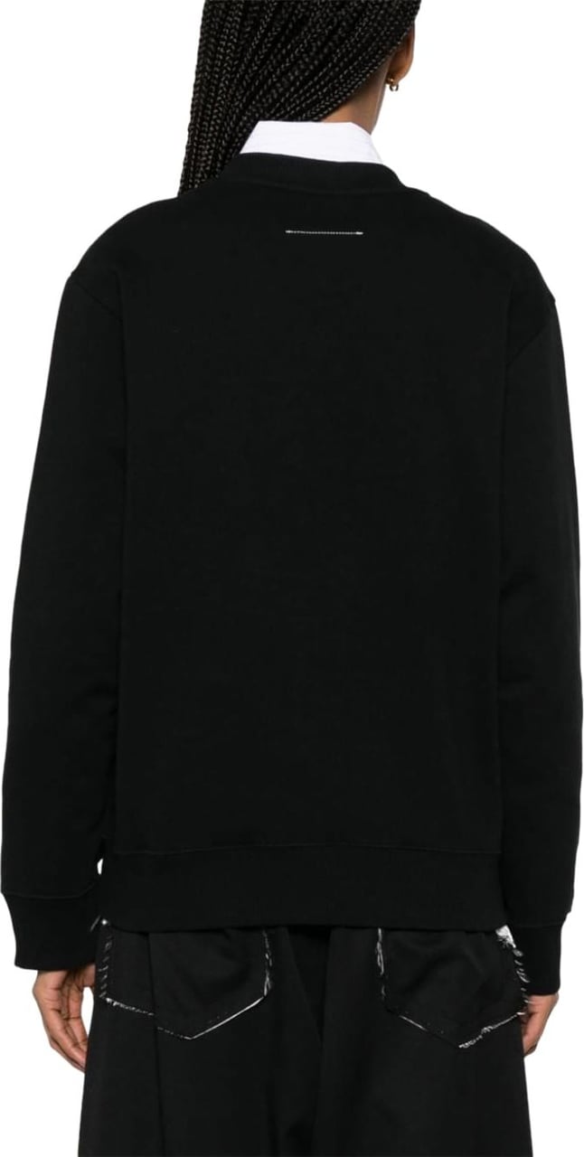 MM6 Maison Margiela Sweaters Black Zwart