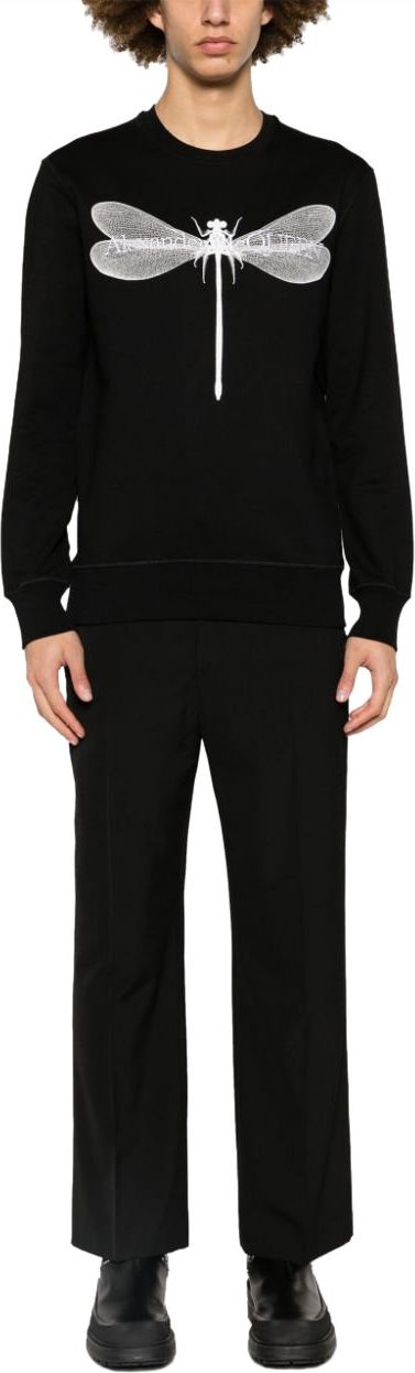 Alexander McQueen Sweaters Black Zwart