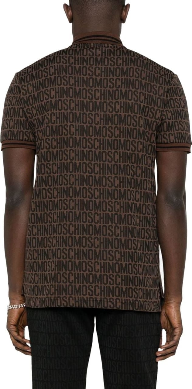 Moschino T-shirts and Polos Brown Brown Bruin