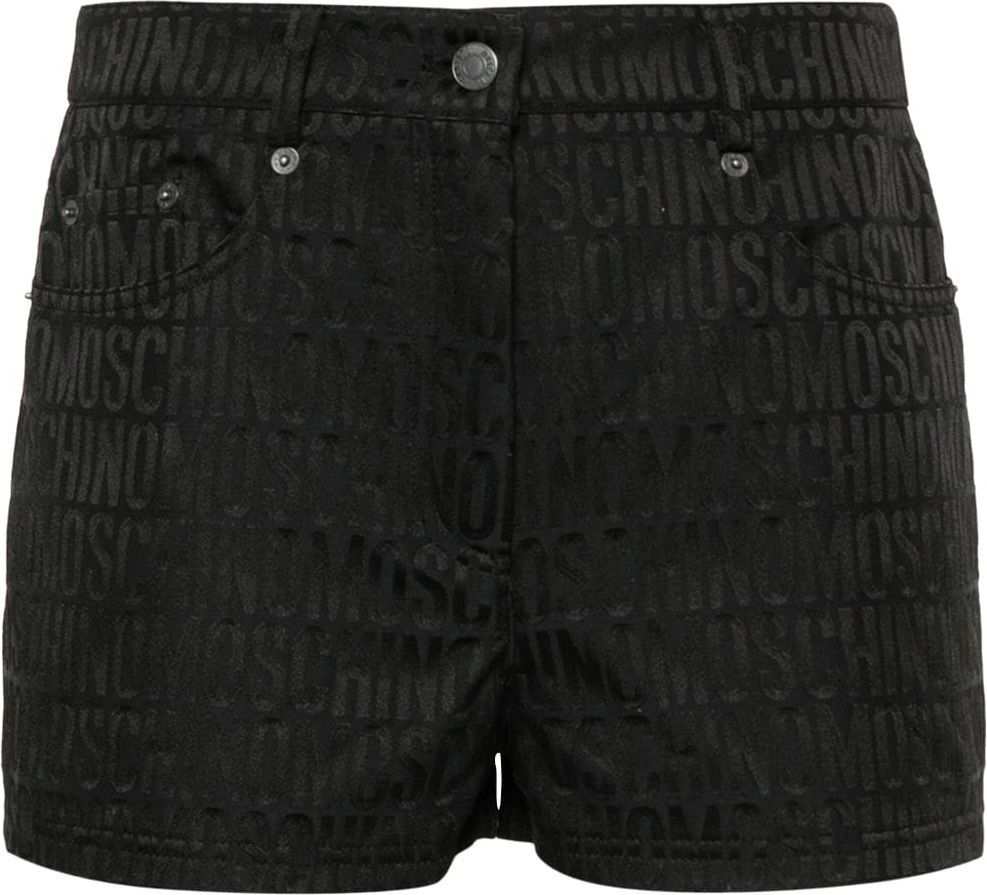 Moschino Shorts Black Black Zwart