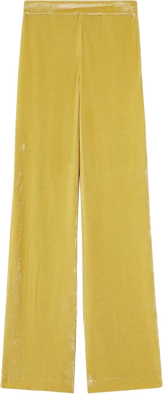 Jil Sander Velvet Pants Royal Yellow Geel