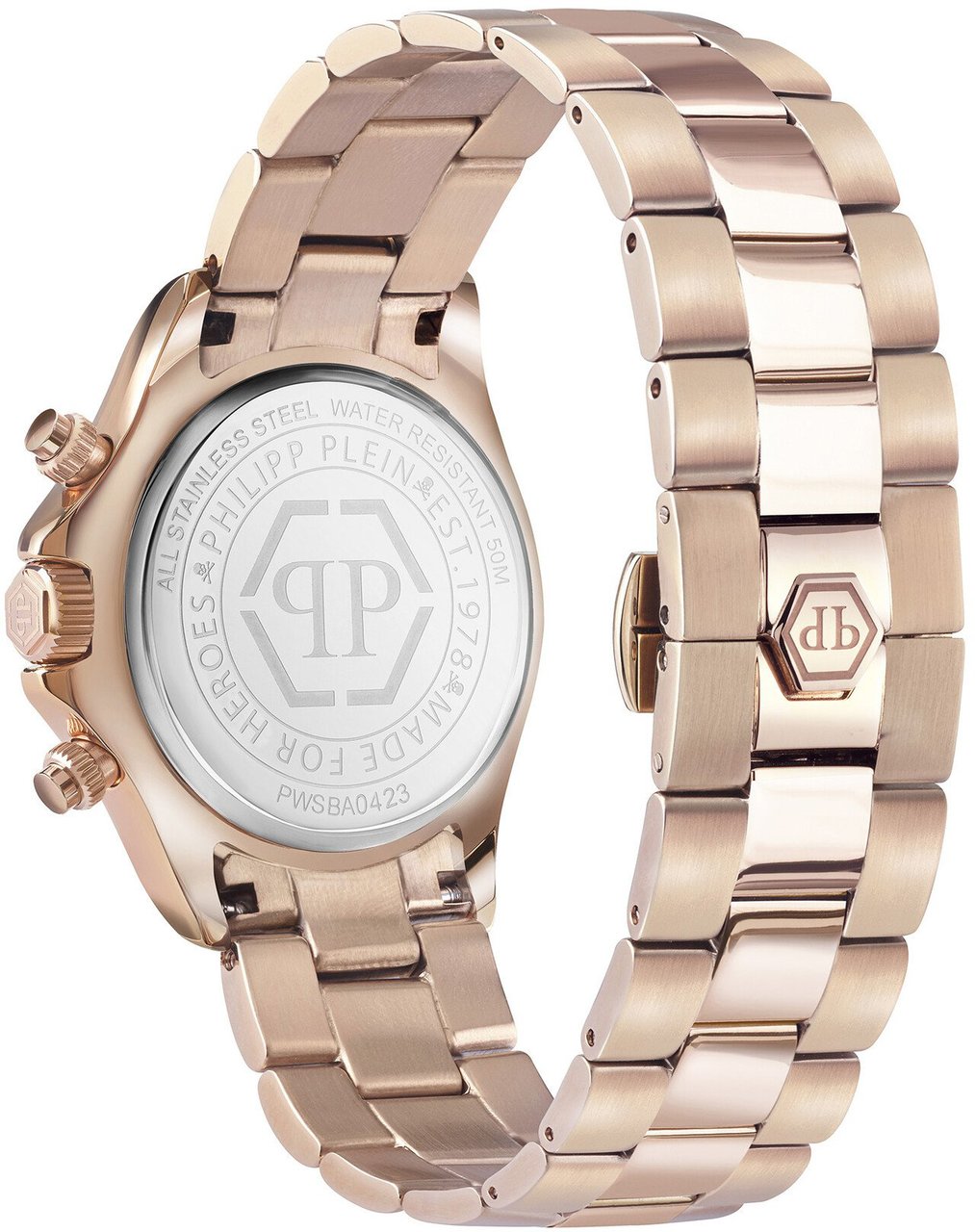 Philipp Plein PWSBA0423 Nobile Lady horloge 38 mm Zwart