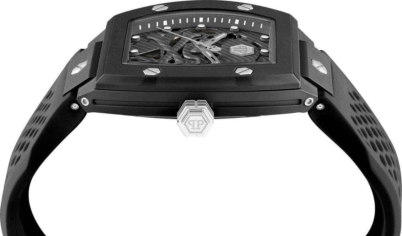 Philipp Plein PWVBA0423 The $keleton Ecoceramic horloge Zwart
