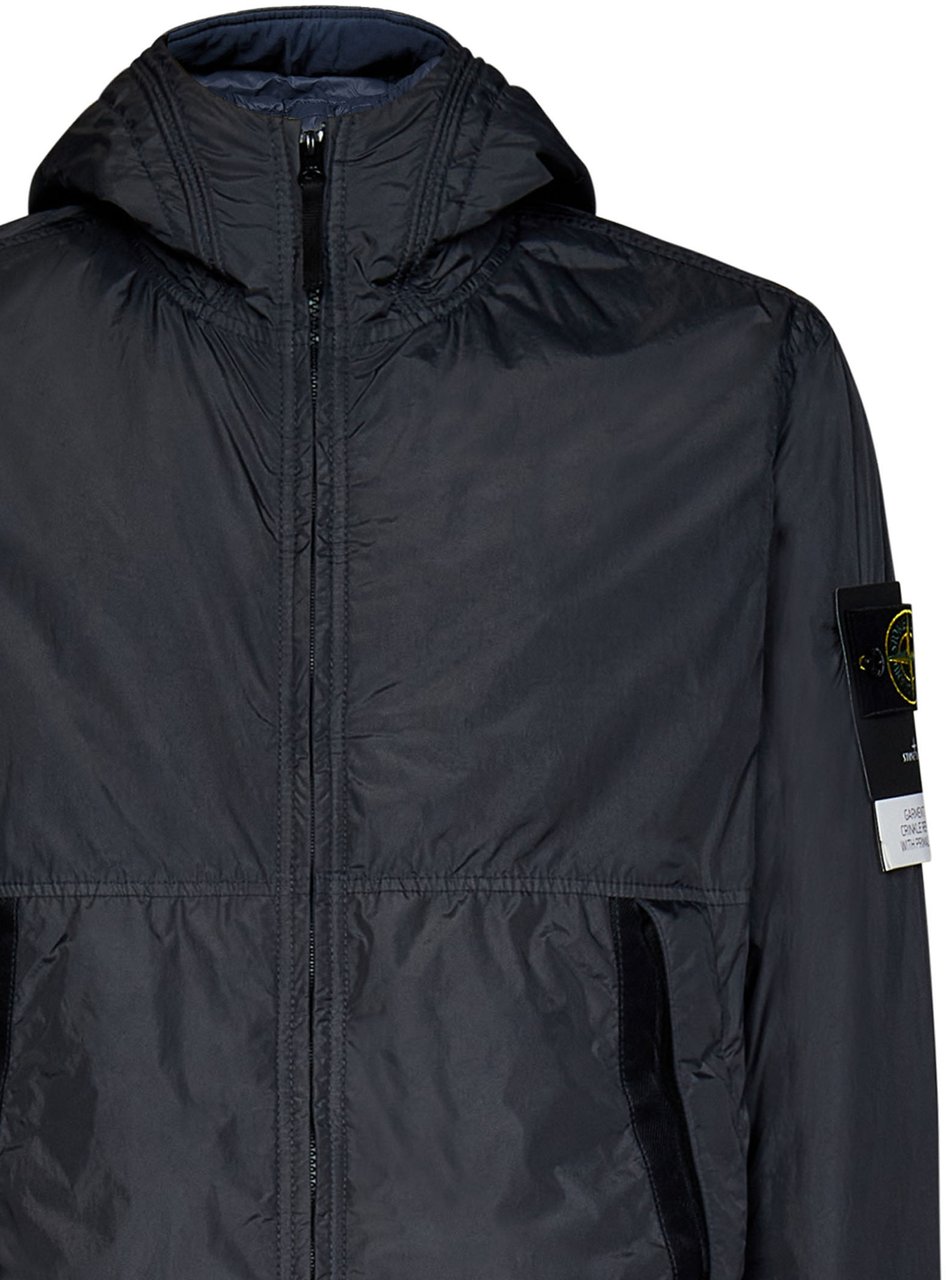 Stone Island Coats Black Zwart