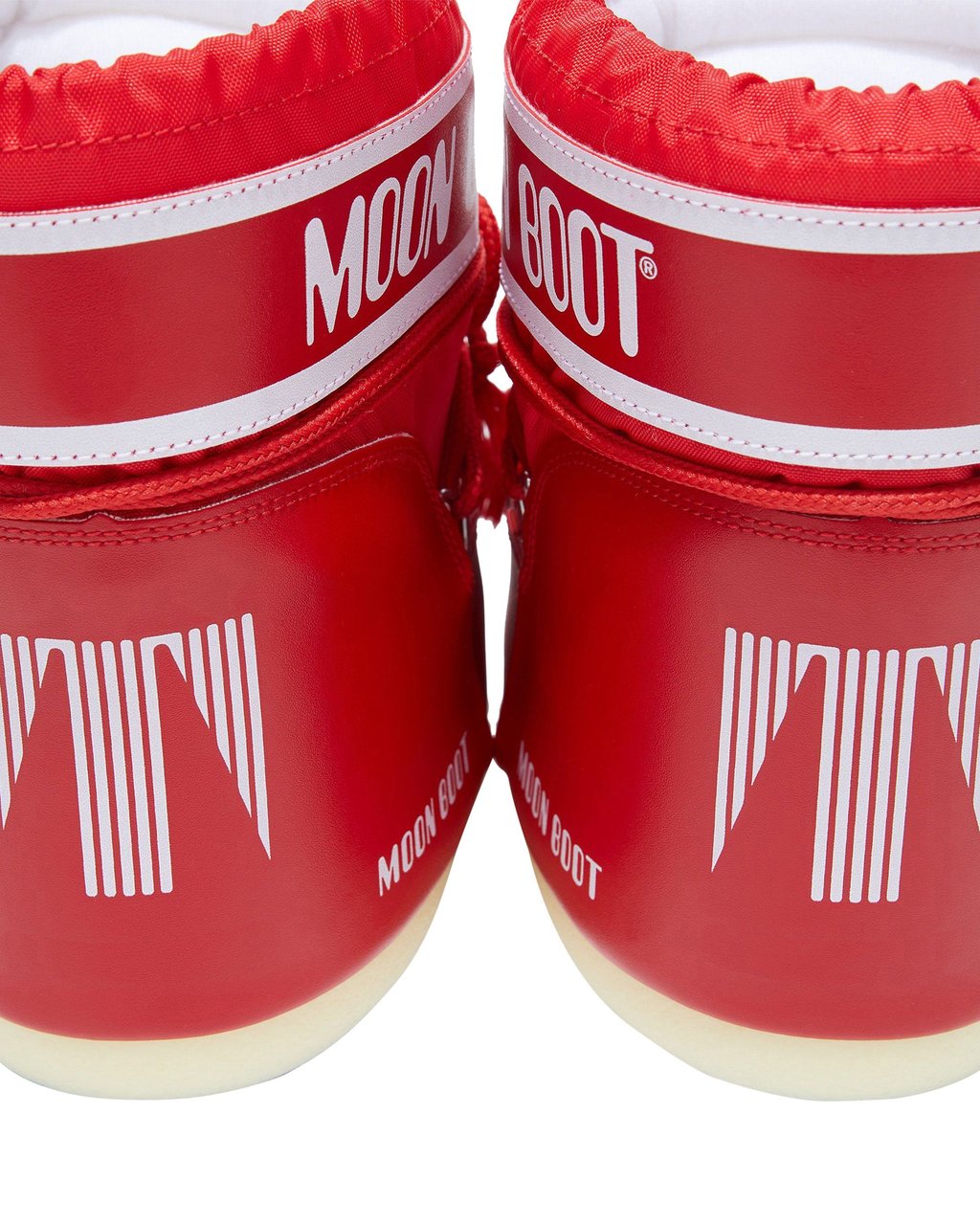Moon Boot Snowboots Icon Low Red Nylon Rood