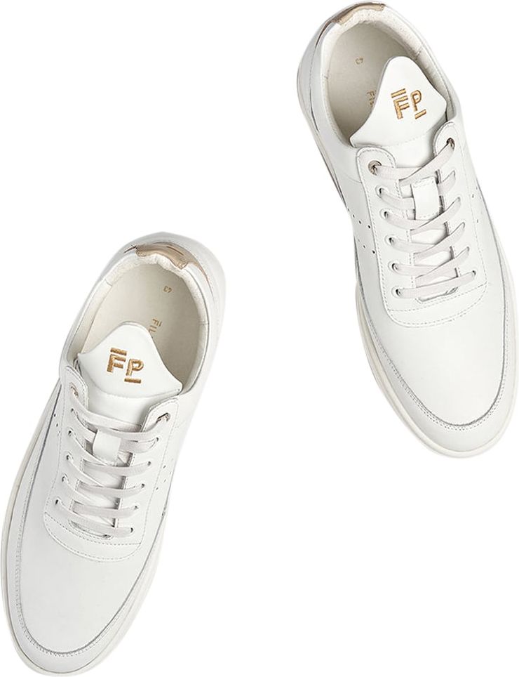 Filling Pieces Low Top Bianco Light Brown Wit