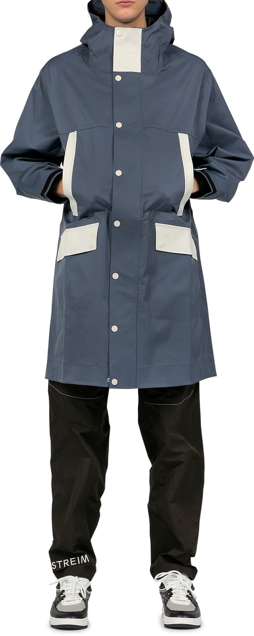 Streim the legacy Streim Rain Coat Riviera Blauw