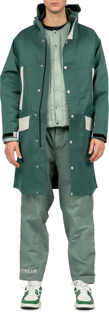 Streim the legacy Streim Rain Coat Green Groen