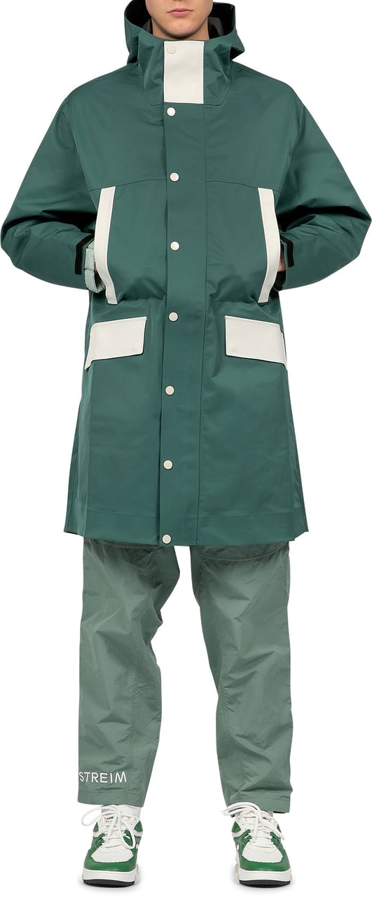 Streim the legacy Streim Rain Coat Green Groen