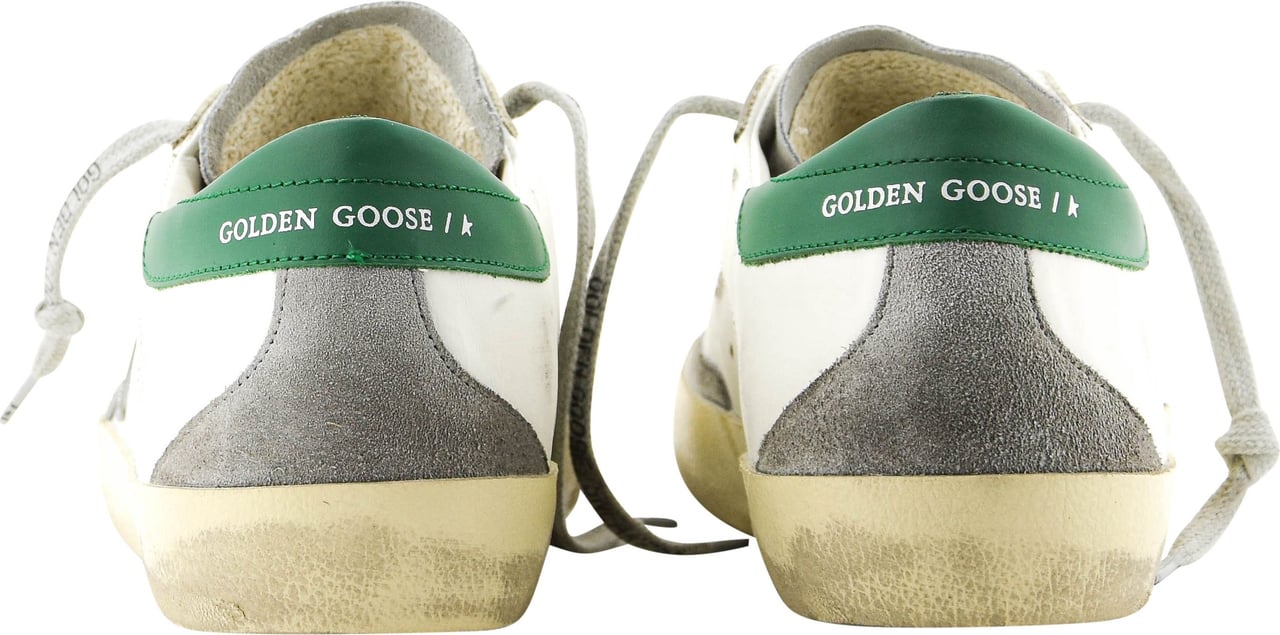 Golden Goose Superstar White Grey S Wit