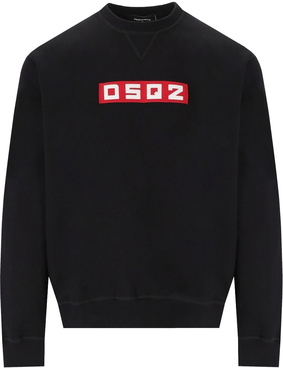 Dsquared2 Cool Fit Black Sweatshirt Black Zwart