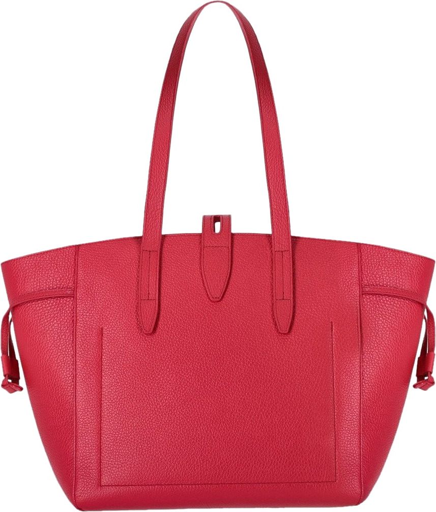 Furla Net M Red Shopping Bag Red Rood