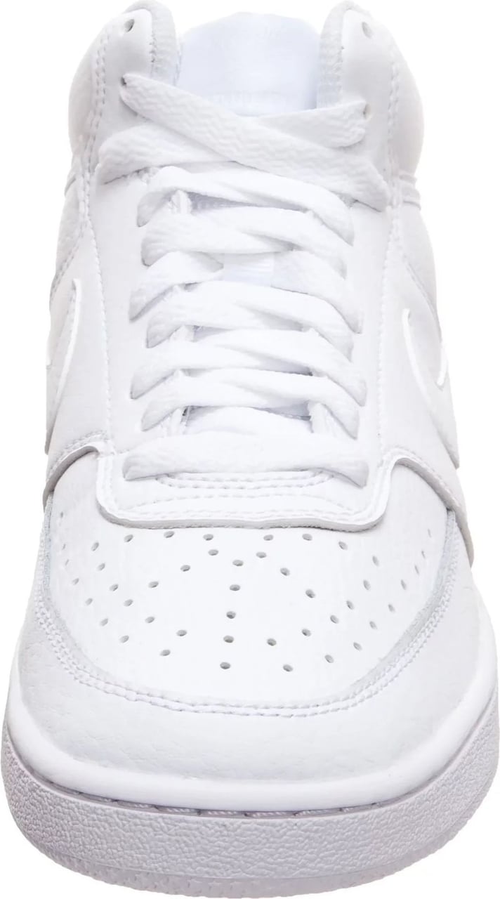 Nike Court Vision Mid Sneakers Dames Wit Wit