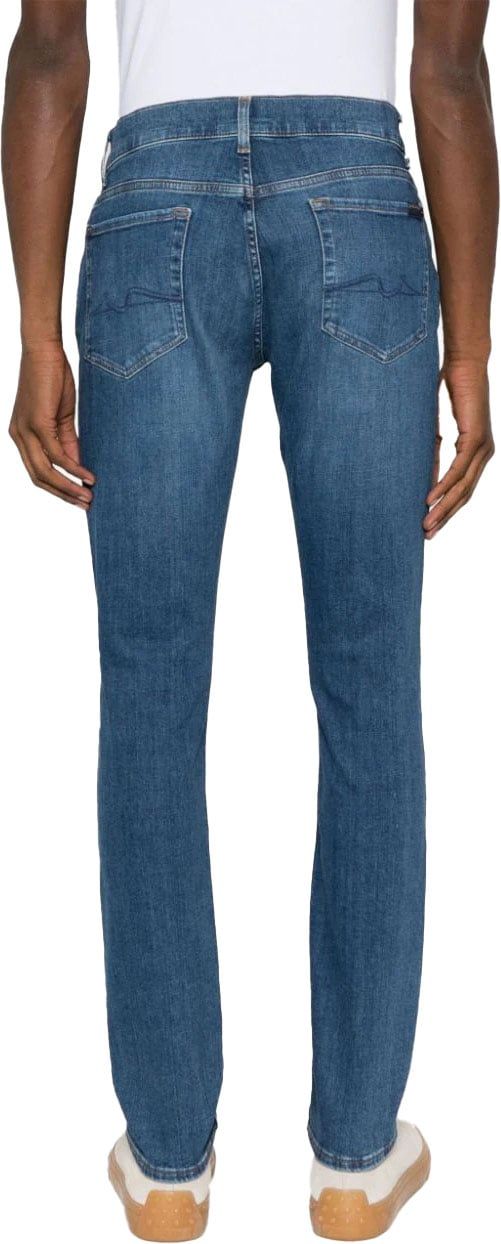7 For All Mankind blauwe jeans paxtyn Blauw
