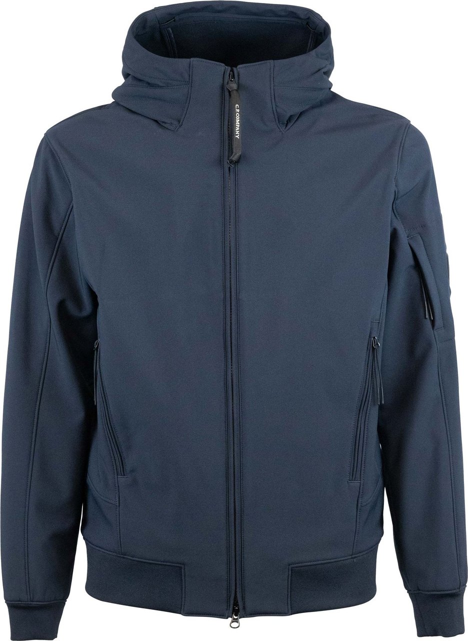 CP Company Shell-r Detachable Hooded Jacket Blue Blauw