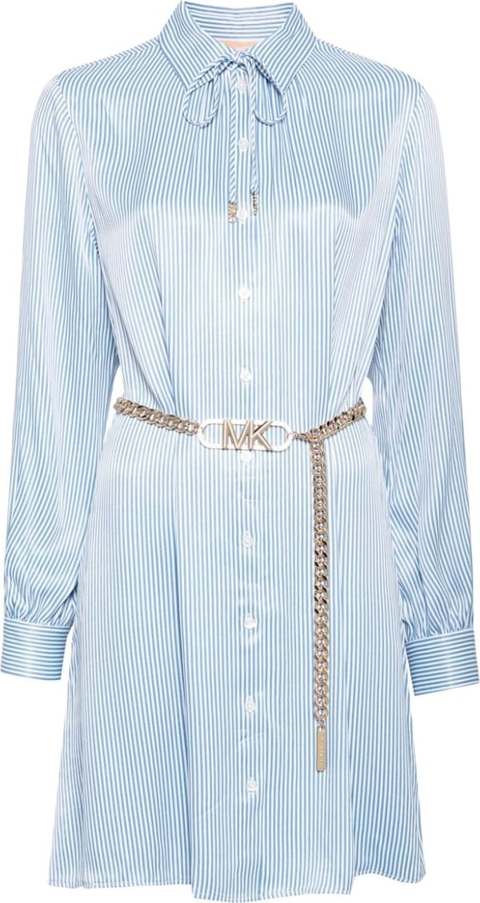Michael Kors Mmk Dresses Clear Blue Blauw