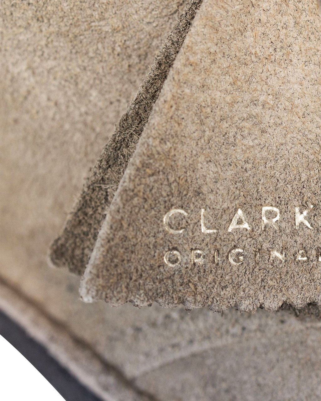 Clarks Original Flat Shoes Grey Grey Zwart