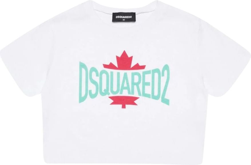 Dsquared2 t-shirts white Wit