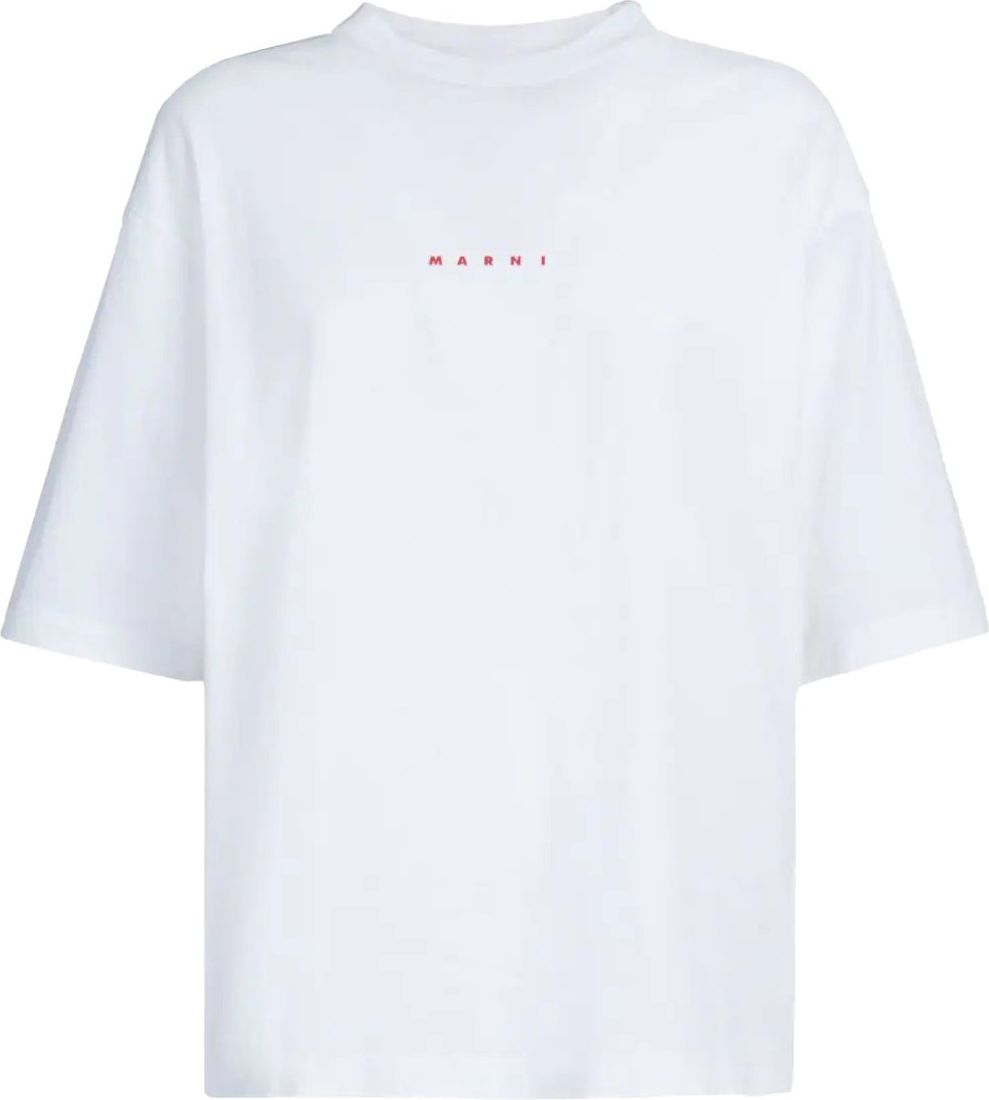 Marni t-shirt white Wit