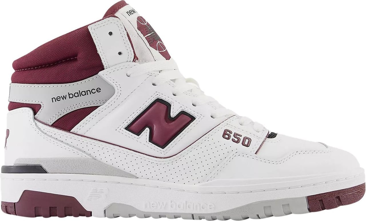 New Balance Sneakers 650 In Pelle Bianca Wit