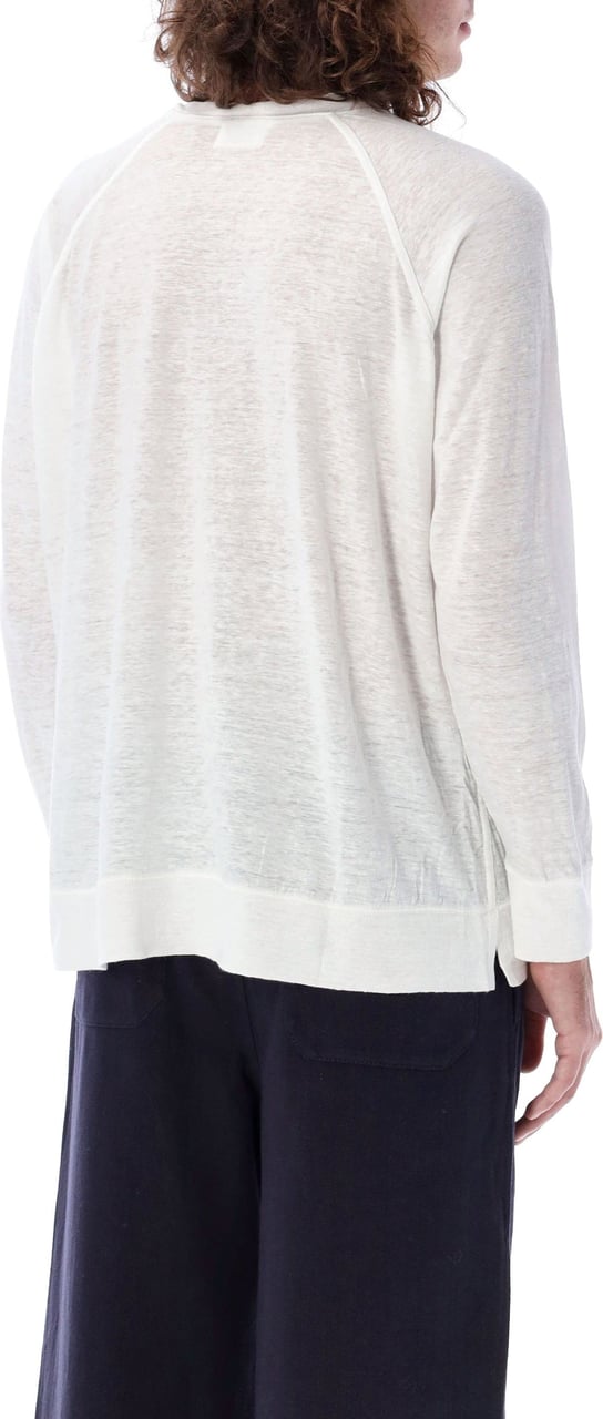 Isabel Marant Kieffer long sleeve logo tee-shirt Wit