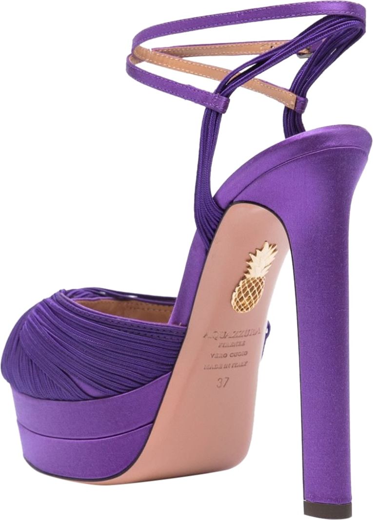 Aquazzura Sandals Purple Paars