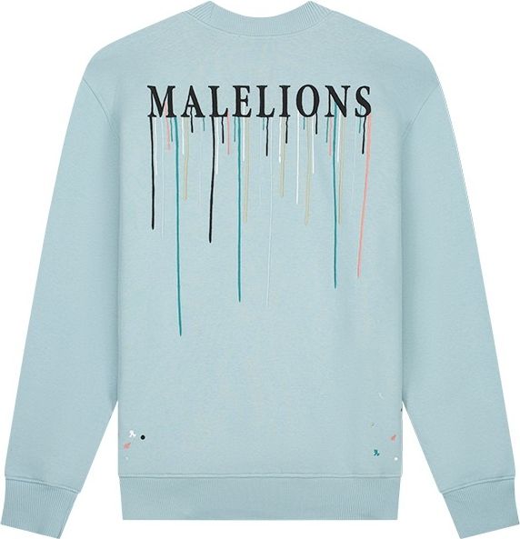 Malelions Men Painter Sweater Blauw