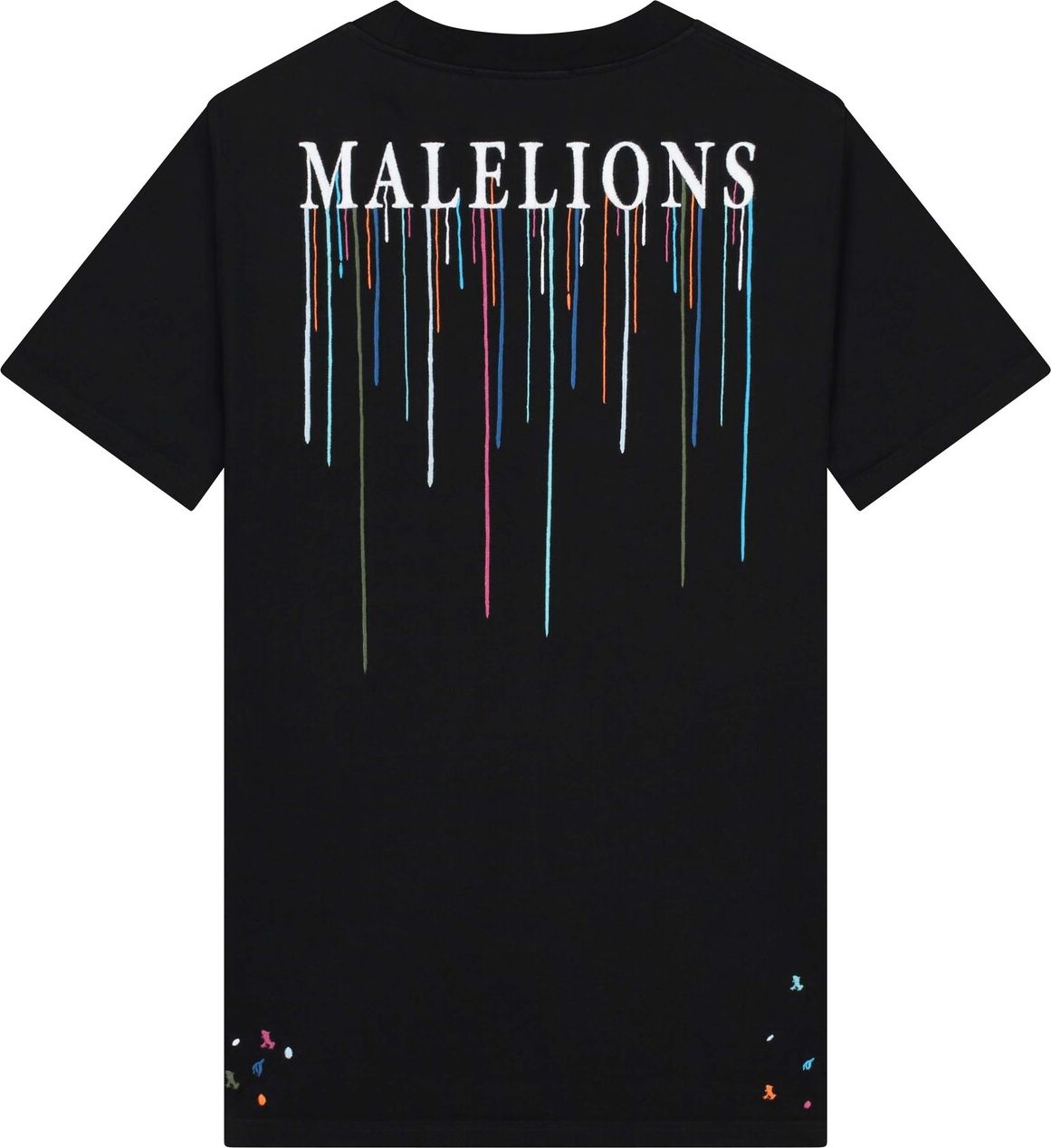 Malelions Men Painter T-Shirt Zwart