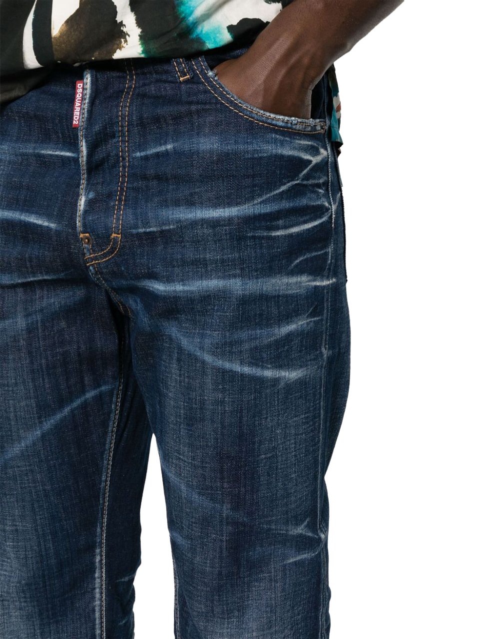 Dsquared2 642 Jeans Blauw