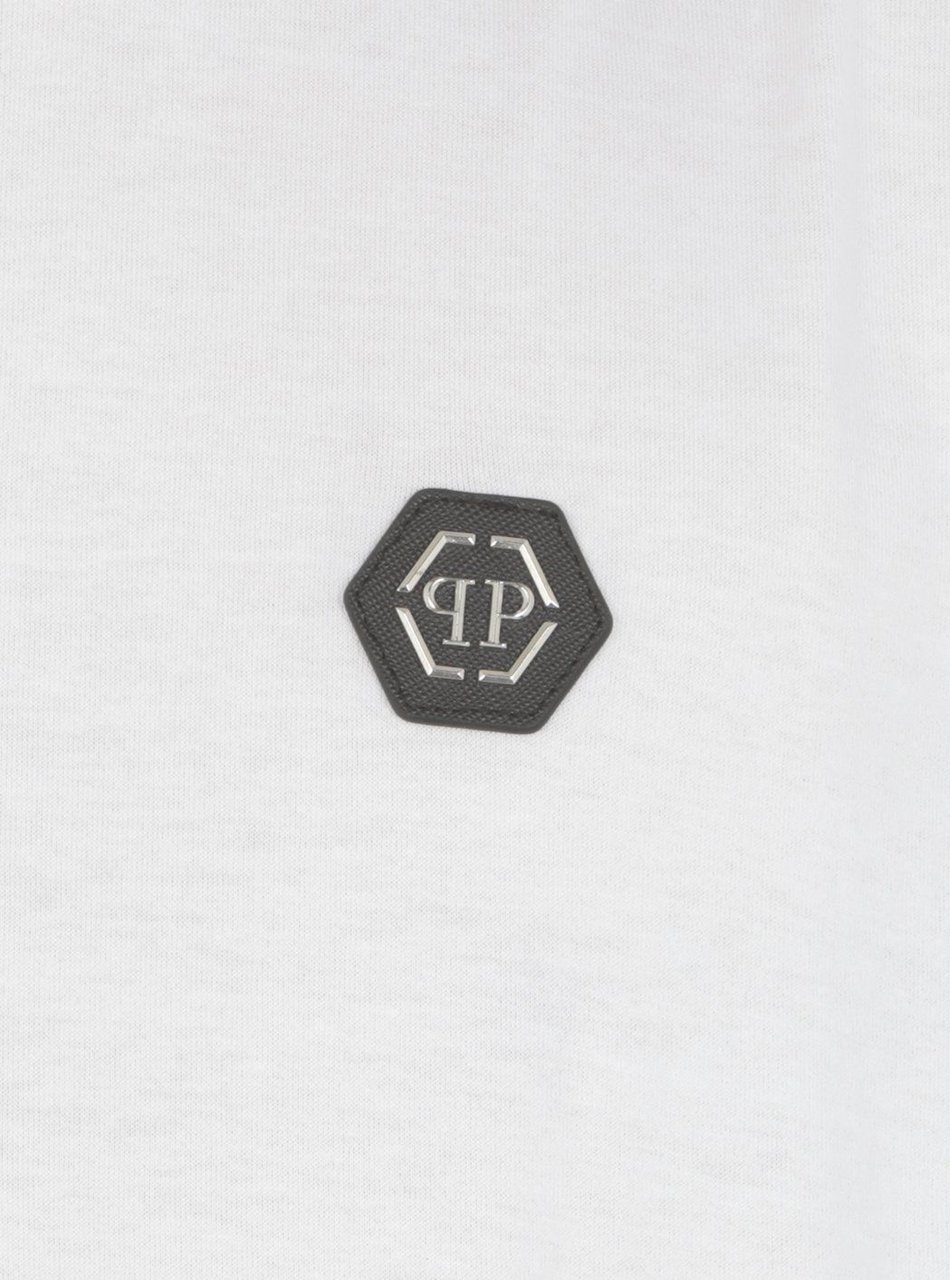 Philipp Plein Hexagon T-shirt White Wit