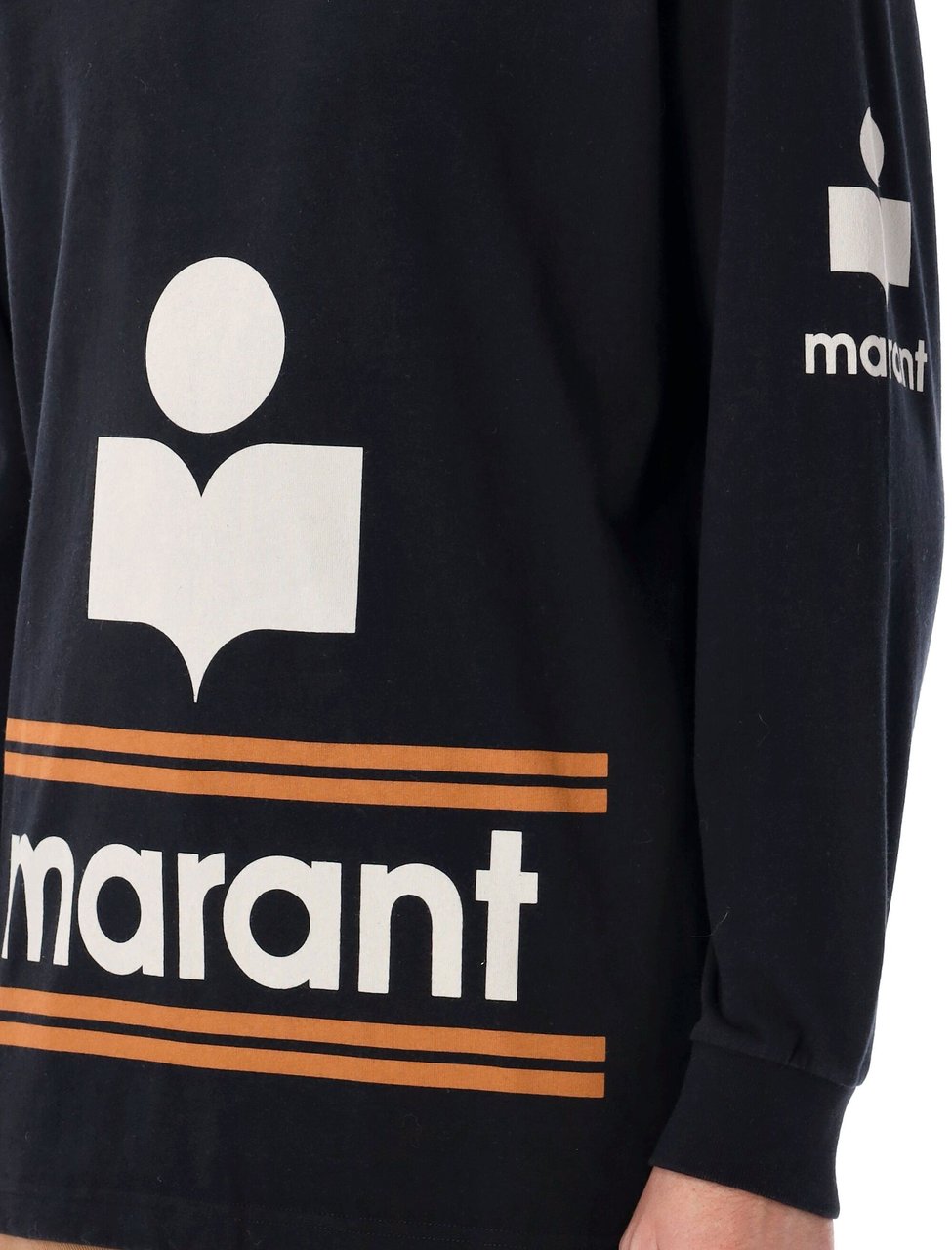 Isabel Marant Gianni cotton tee-shirt Zwart