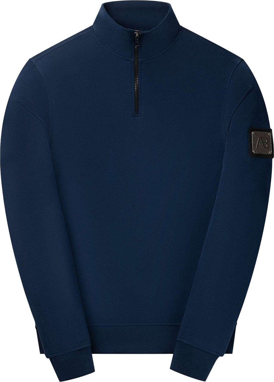 AB Lifestyle Metal Half Zip Sweater Blauw