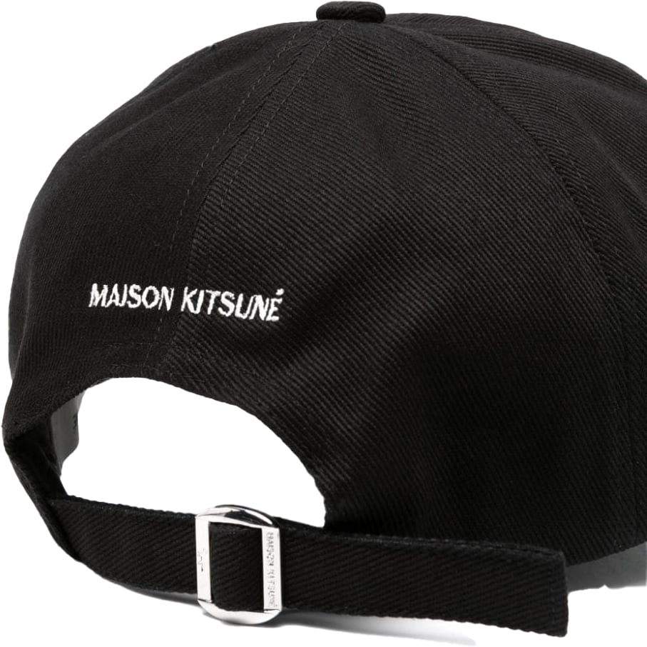 Maison Kitsuné MAISON KITSUNE' Hats Black Zwart